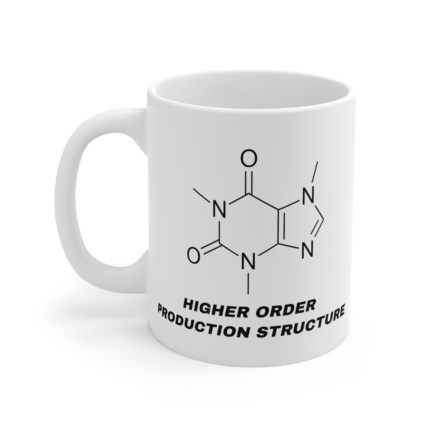 Higher Order Production Structure Caffeine Mug