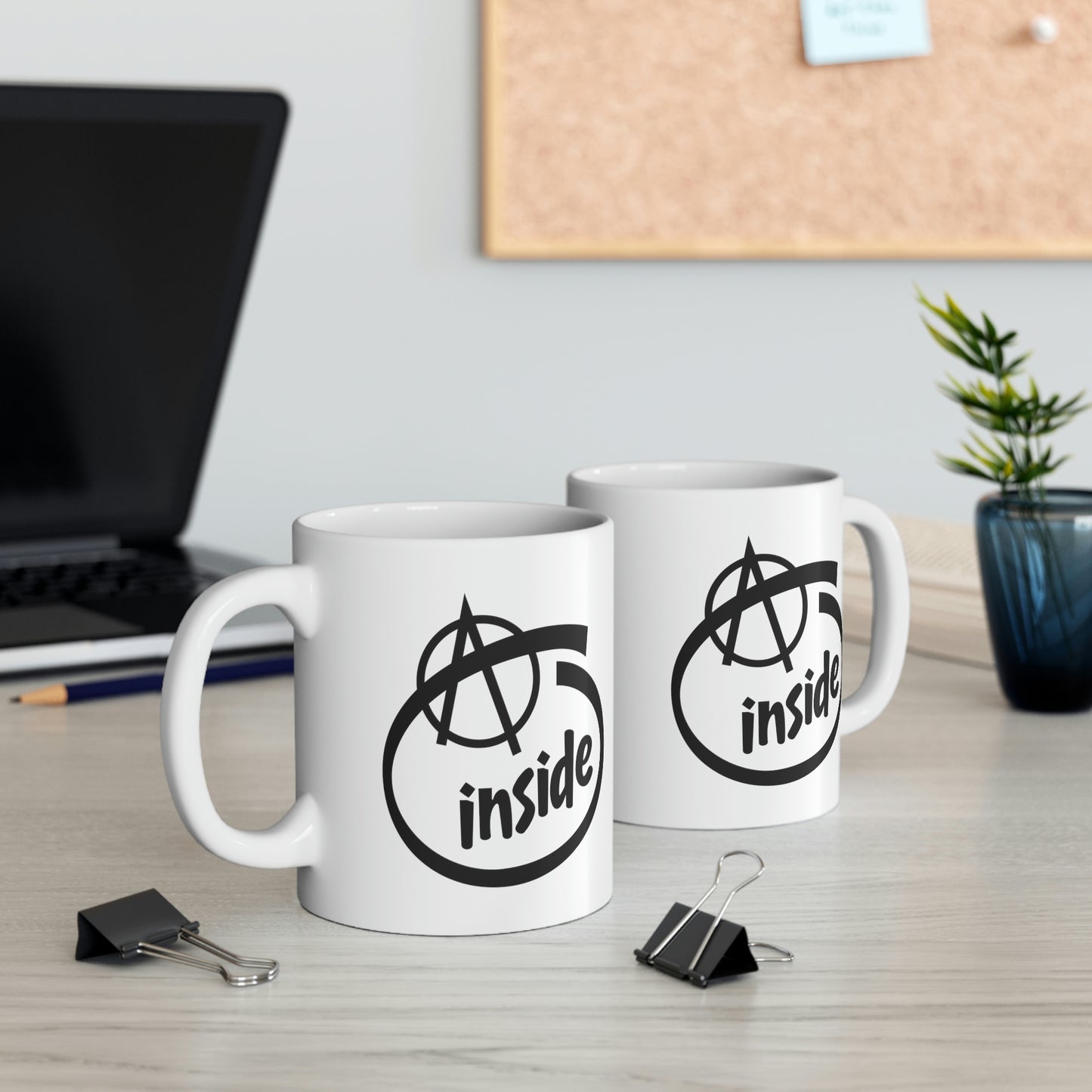 Anarchy Inside: 11oz Mug