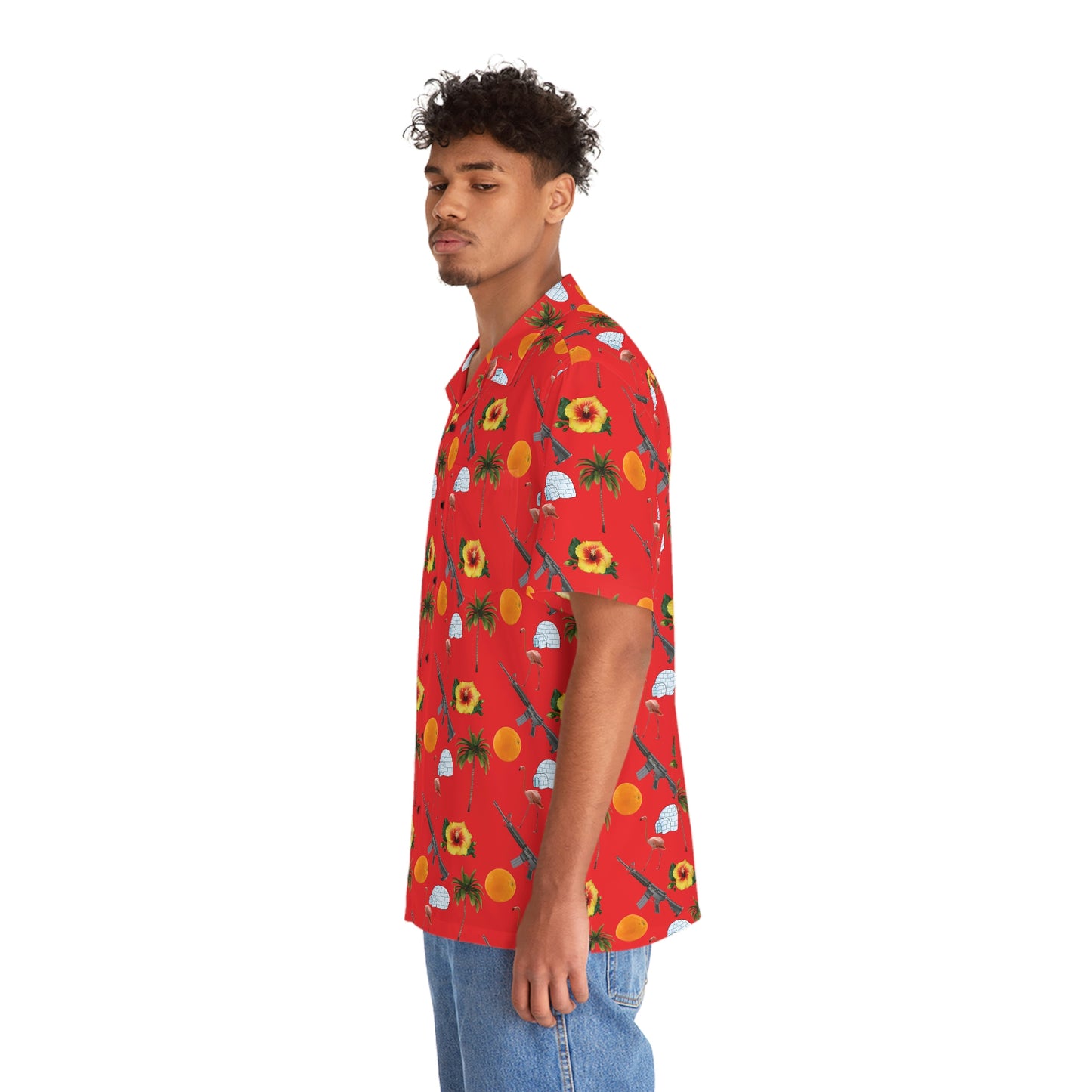 Florida Big Igloo Men's Hawaiian Shirt