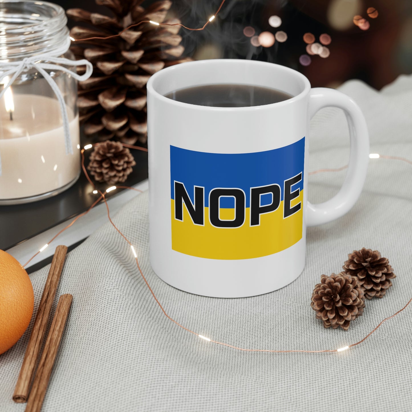 Ukraine Nope Mug