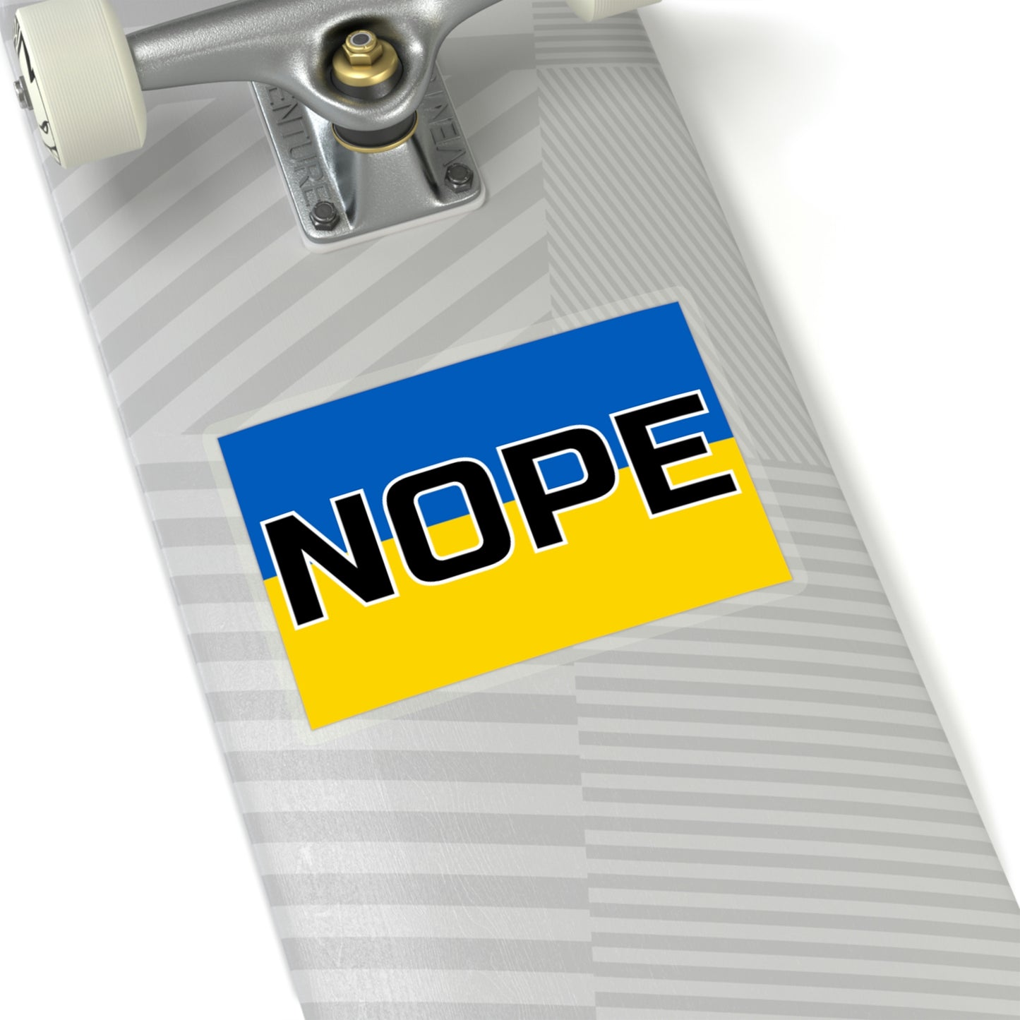 Ukraine Nope: Kiss-Cut Stickers