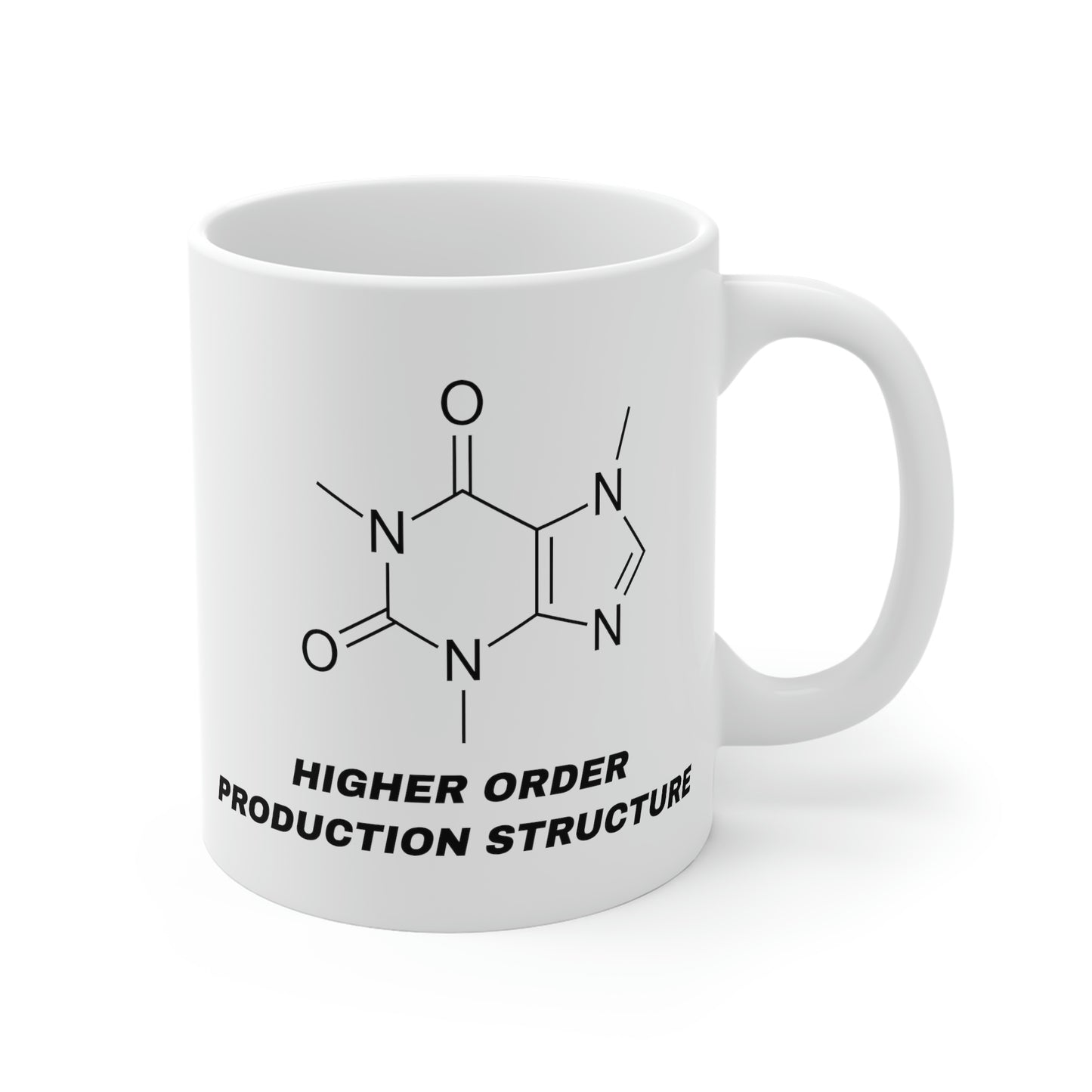 Higher Order Production Structure Caffeine Mug