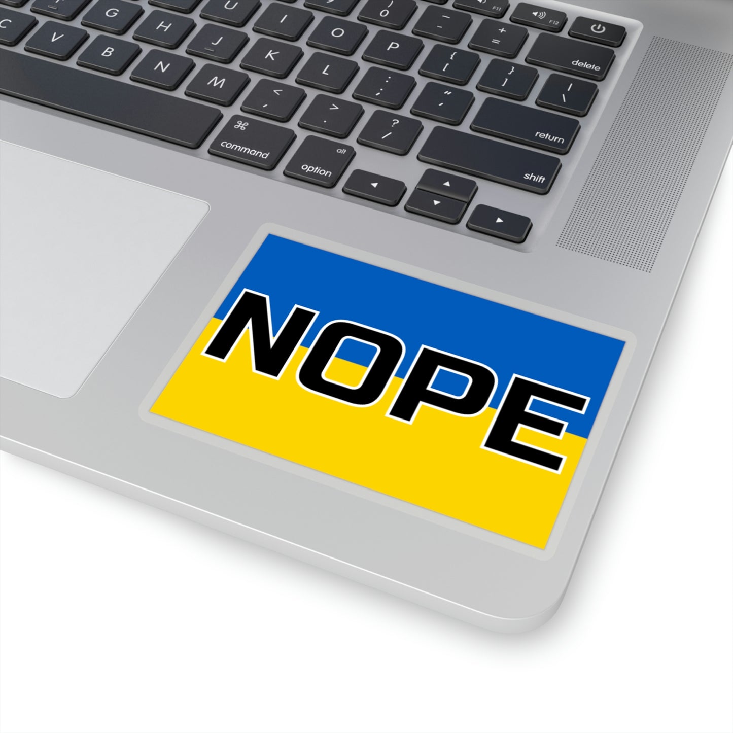 Ukraine Nope: Kiss-Cut Stickers