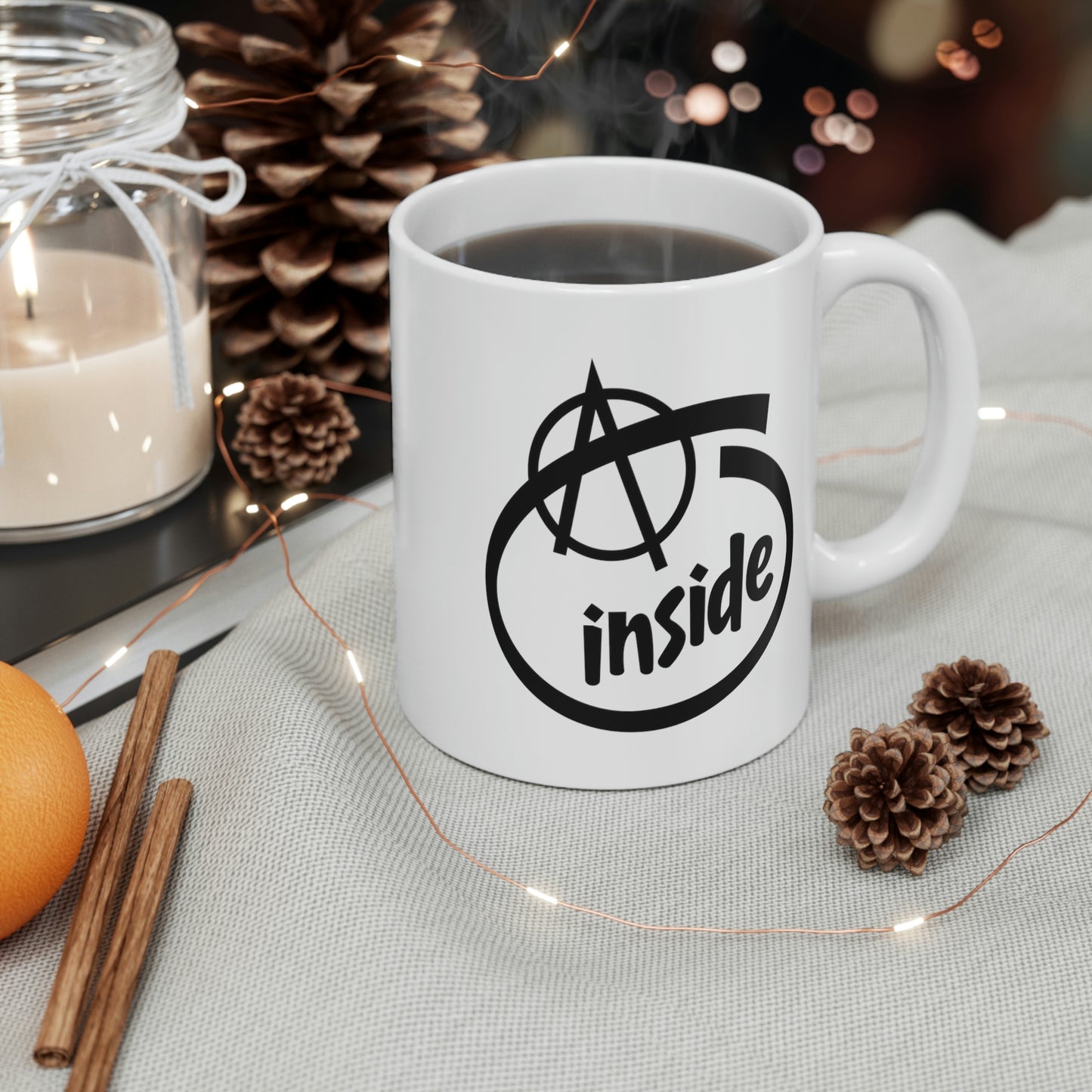 Anarchy Inside: 11oz Mug