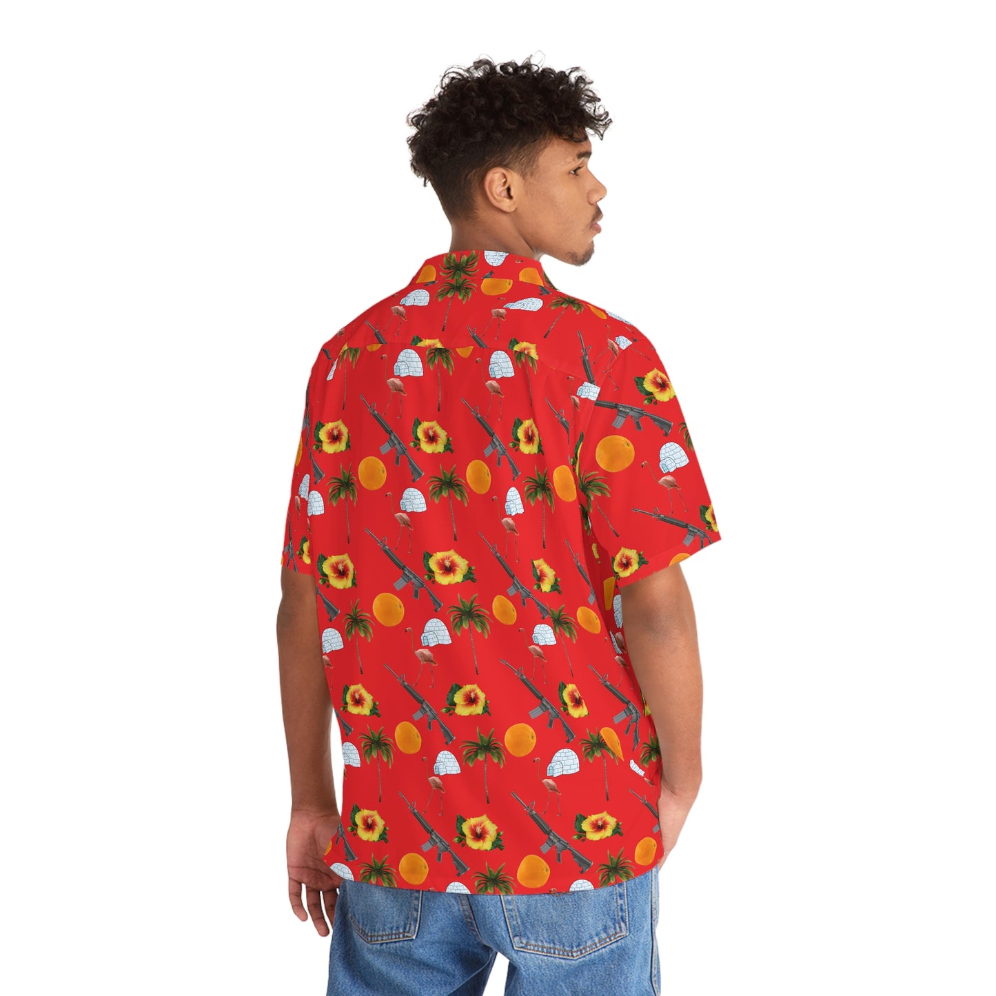 Florida Big Igloo Men's Hawaiian Shirt