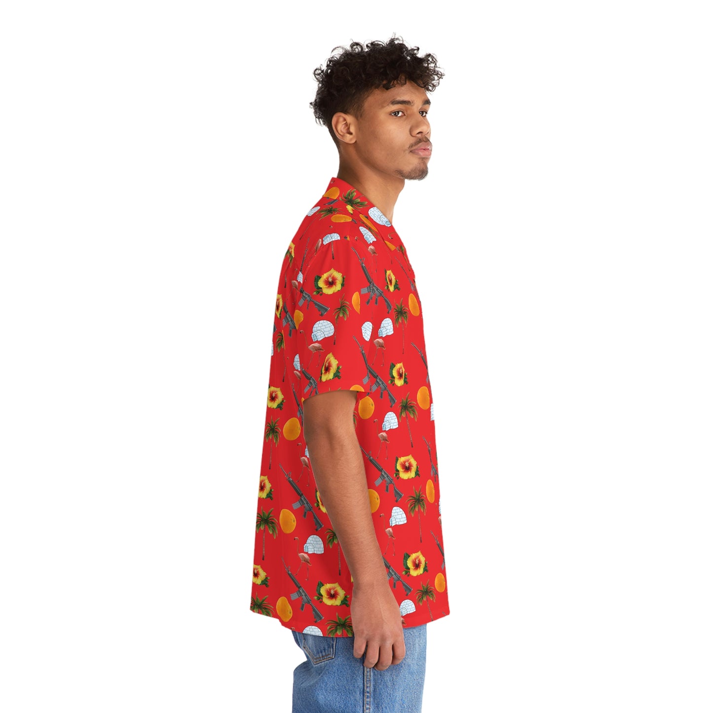 Florida Big Igloo Men's Hawaiian Shirt