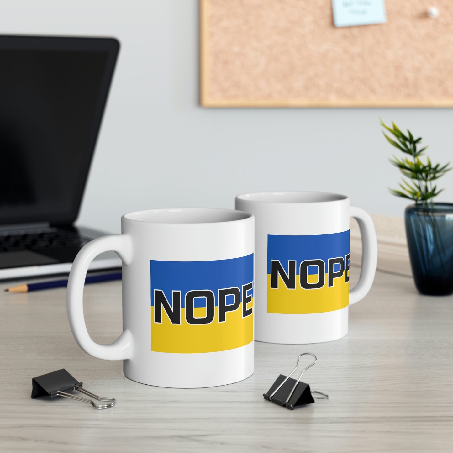 Ukraine Nope Mug