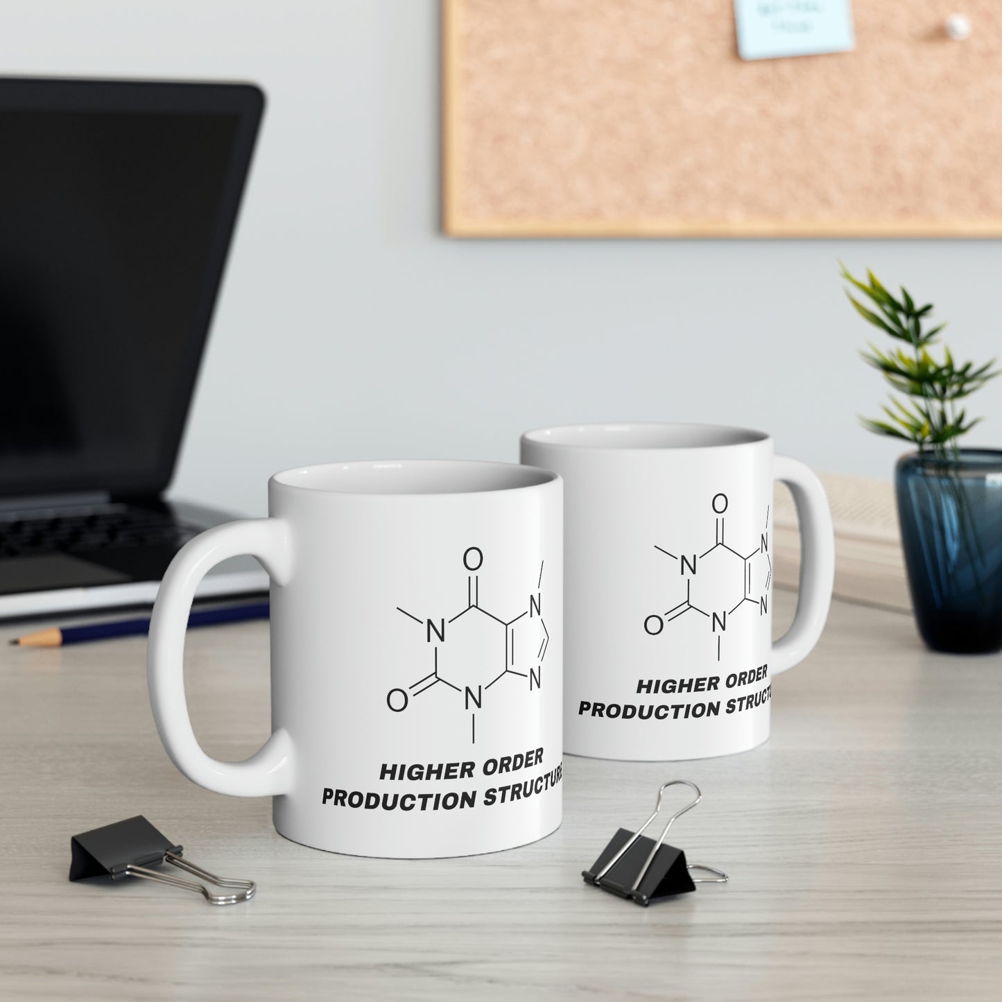 Higher Order Production Structure Caffeine Mug
