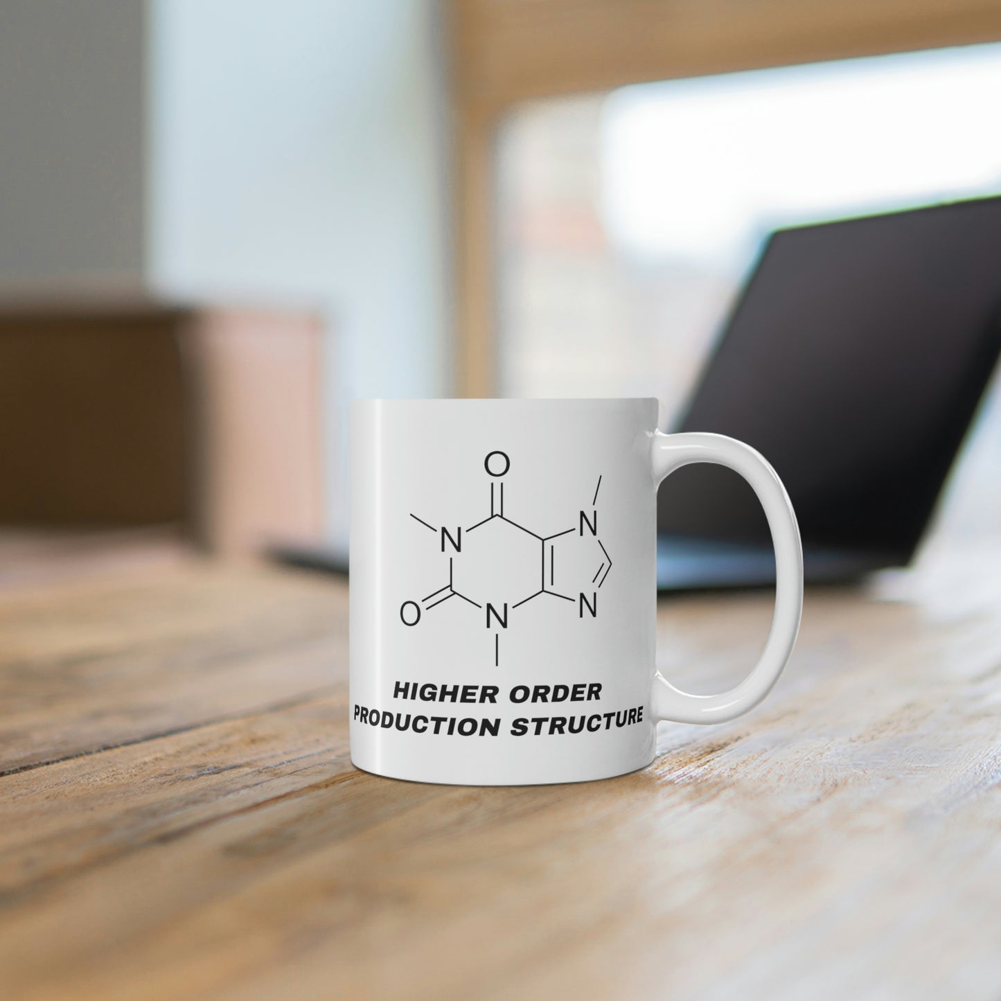 Higher Order Production Structure Caffeine Mug