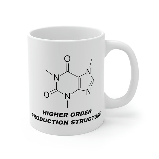 Higher Order Production Structure Caffeine Mug